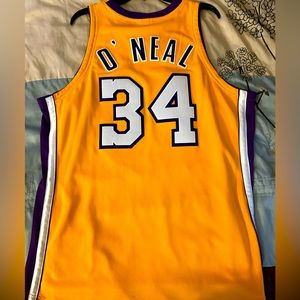 Shaq Lakers finals jersey